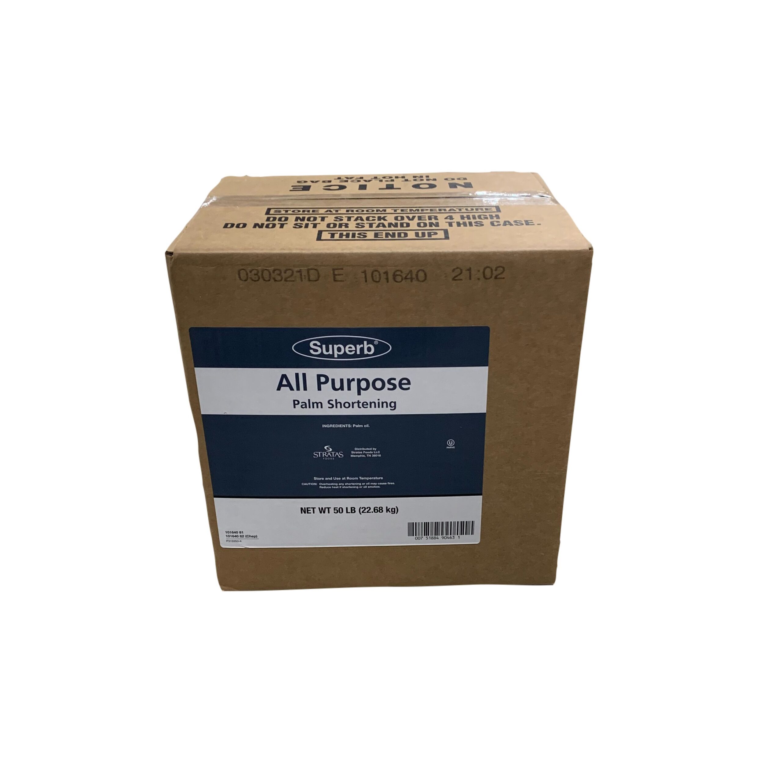 ALL PURPOSE PALM SHORTENING 50LB - South Holland Bakery Supply
