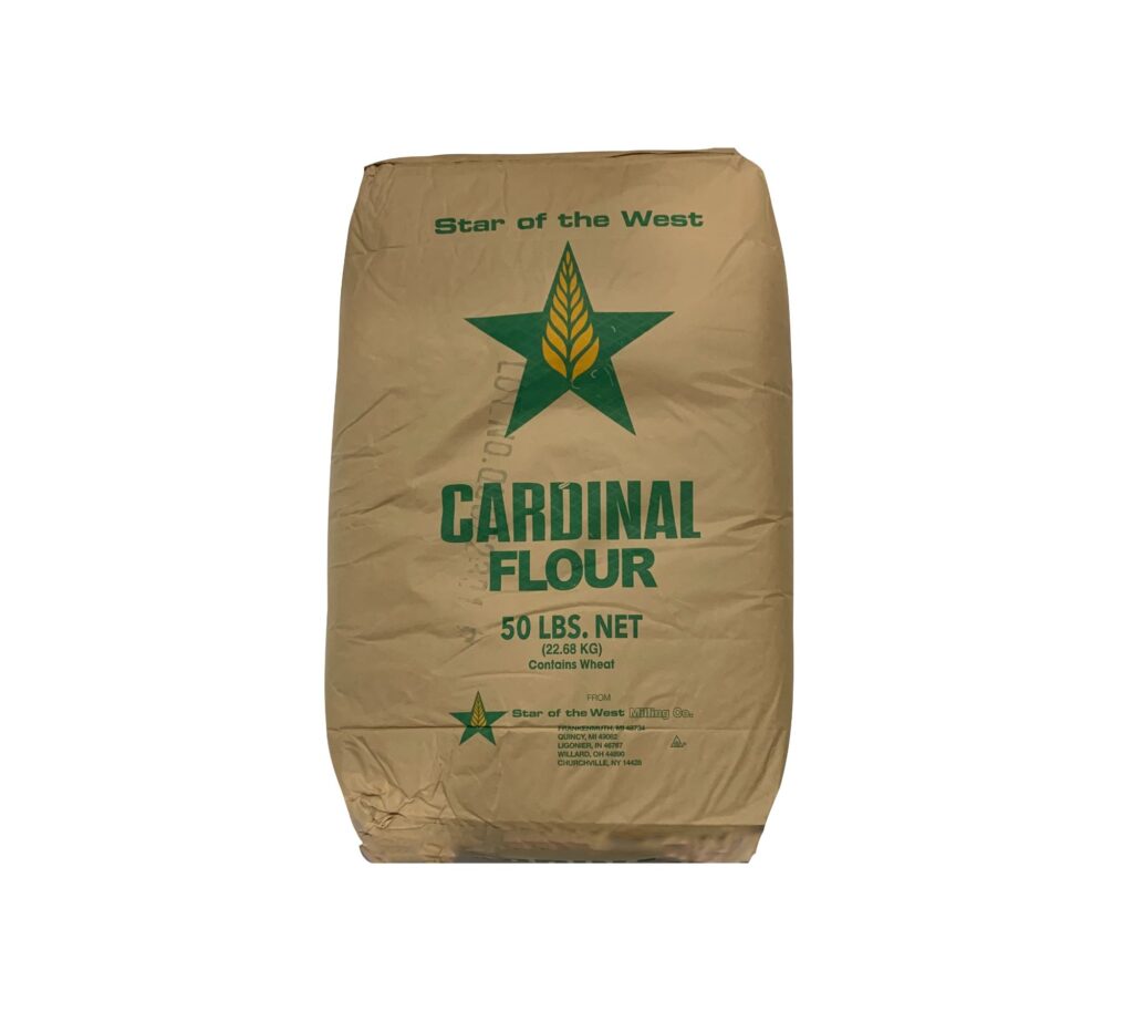 CARDINAL PASTRY FLOUR 50LB - South Holland Bakery Supply