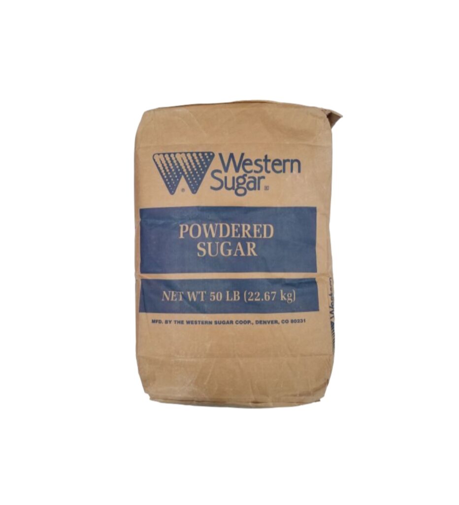 POWDERED SUGAR 10X BEET WESTERN 50LB - South Holland Bakery Supply
