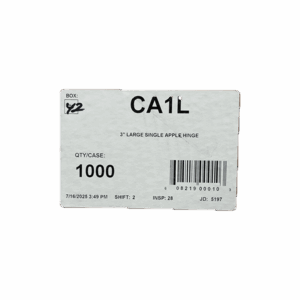 3" LARGE SINGLE TAFFY APPLE (CA1L) 1000C