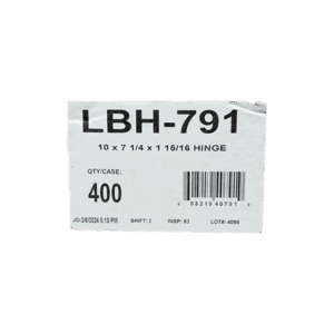 DET FORM 10X7 1/4X 1 15/16 CONTAINER