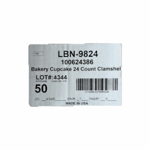 24 MUFFIN /CUPCAKE HINGE 50 CT