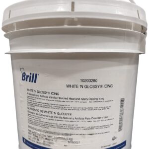 WHITE N GLOSSY 43 LB PAIL