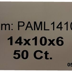 14X10X6 LC BAKERY BOX 50 CT