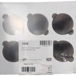 6 COUNT CUPCAKE INSERT 100CT