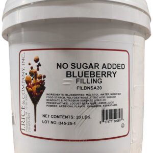 BLUEBERRY NO SUGAR ADDED 20 LB