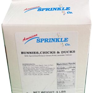 BUNNY CHICK & DUCK SHAPES 6 LB