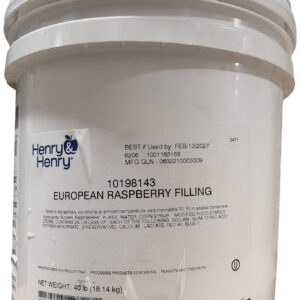 EURO RASPBERRY FILLING 40LB