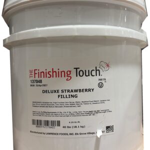 STRAW DELUXE PIE FILLING 40LB