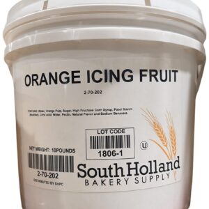 ORANGE ICING FRUIT 10 LB