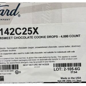 SS CHOC DROP 4000 CT 25 LB